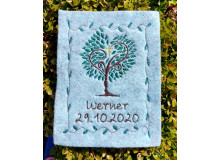 Stickdatei -  Lebensbaum Kreuz